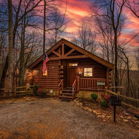 Log Cabin, Hot Tub, Fireplace, Pool Table & Views! Sevierville Exterior foto